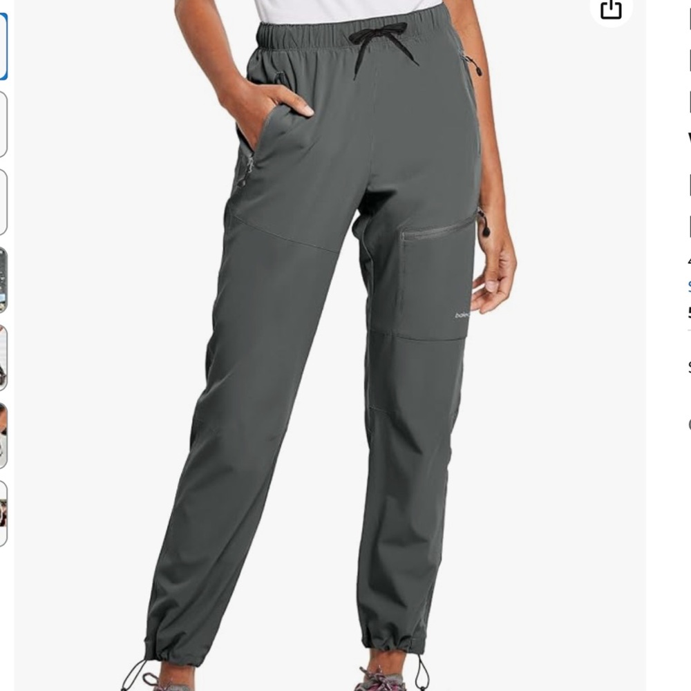 BALEAF Women's Lightweight Hiking Pants szM
